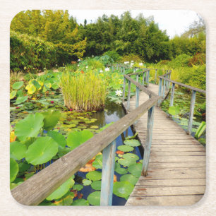Lily Pond Paper Coaster