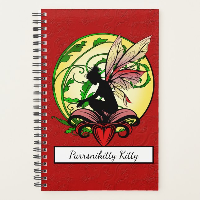 Lily Shadow Fairy Planner (Front)