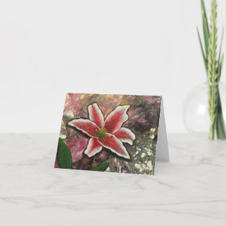 Lily the Pink Lily Card