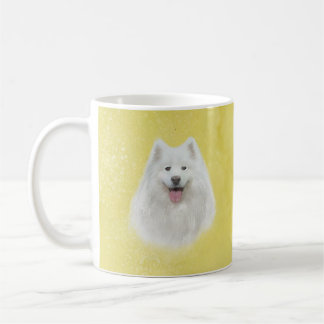 Lily the samoyed coffee mug