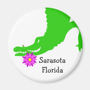 Lily, The Sarasota Alligator Magnet