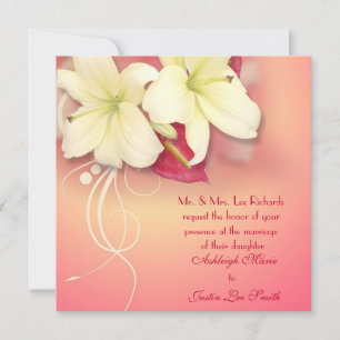 Lily Wedding Invite
