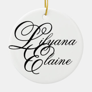 Lilyana Elaine Ceramic Tree Decoration
