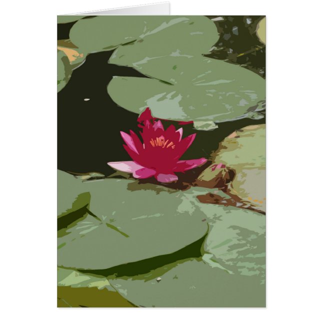 Lilypads Impressionism Art (Front)