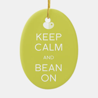 LIMA Bean "Keep Calm" Ornament
