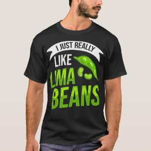 Lima Beans Plant Growing Planting  T-Shirt