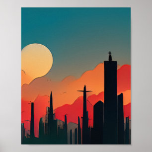 Lima  Comics style  Poster