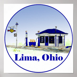Lima, Ohio Poster