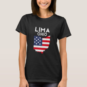 Lima Ohio USA State America Travel Ohioan Premium  T-Shirt
