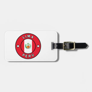 Lima Peru Luggage Tag