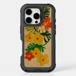 Limahuli Garden Hawaiian Faux Wood Orange