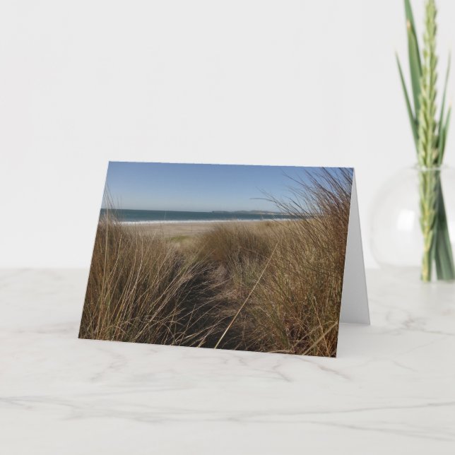 Limantour Beach at Point Reyes National Seashore I Card (Front)