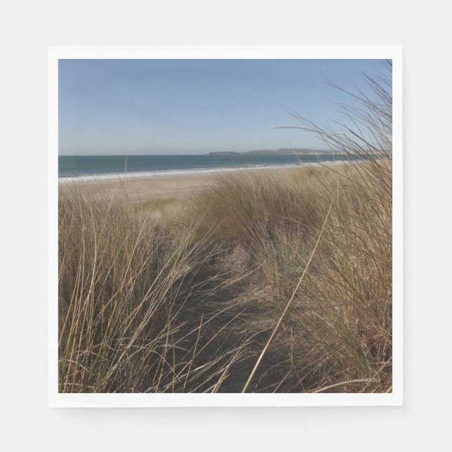 Limantour Beach at Point Reyes National Seashore I Napkin (Front)
