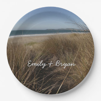 Limantour Beach at Point Reyes National Seashore I Paper Plate
