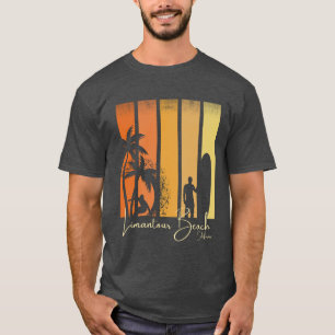Limantour Beach California Surfing T-Shirt