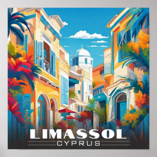 Limassol City,  Cyprus touring  Poster