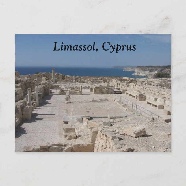Limassol, Cyprus Postcard (Front)