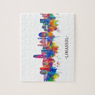 Limassol Cyprus Skyline Jigsaw Puzzle