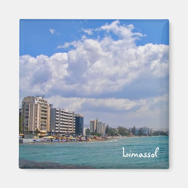 Limassol – famous city in south of Cyprus Magnet (Front)