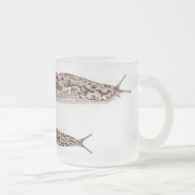 Limax maximus - watercolor mug (Right)