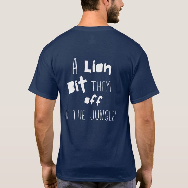 Limb Difference Humour  T-Shirt (Back)