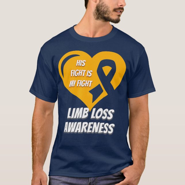 Limb Loss Awareness T-Shirt (Front)