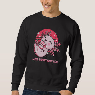 Limb Regenerator Axolotl Salamander Humor Gamer Sweatshirt