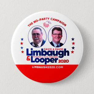 Limbaugh & Looper 2020 7.5 Cm Round Badge
