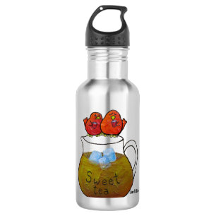 LimbBirds Water Bottle (18 oz), Stainless Steel