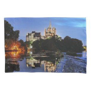 Limburg Cathedral at the Blue Hour Pillowcase
