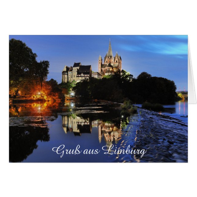 Limburg Dom zur blauen Stunde (Front Horizontal)