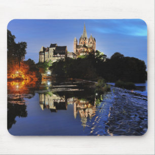 Limburg Dom zur blauen Stunde Mouse Mat