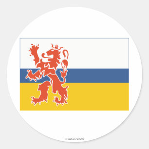 Limburg Flag Classic Round Sticker