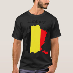 Limburg Province Map Belgium T-Shirt