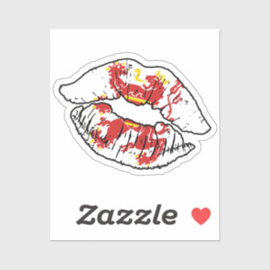 Limburg Wes-Limburg Lipstick Love Flag