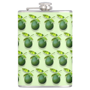 Lime-a-licous Flask