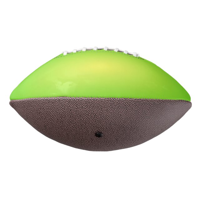 Lime American Football (Rotated 270)