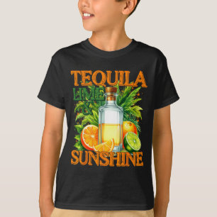 Lime & sunshine cinco de mayo drinking funny T-Shirt