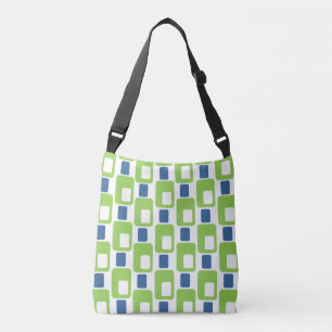 Lime and Blue Tote