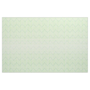 Lime and Green Chevron Pattern Dots Fabric