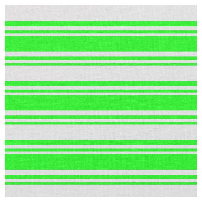 Lime and Lavender Coloured Lines Fabric (Close Up)