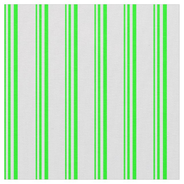 Lime and Lavender Stripes/Lines Pattern Fabric (Close Up)