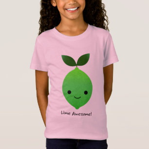 Lime Awesome Kawaii Lime T-Shirt