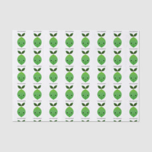 Lime Awesome Kawaii LIme Tissue Paper