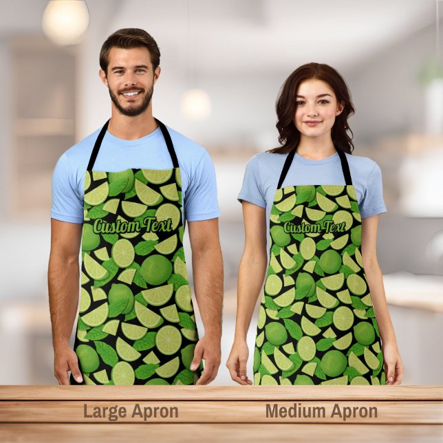 Lime Background Apron (Creator Uploaded)