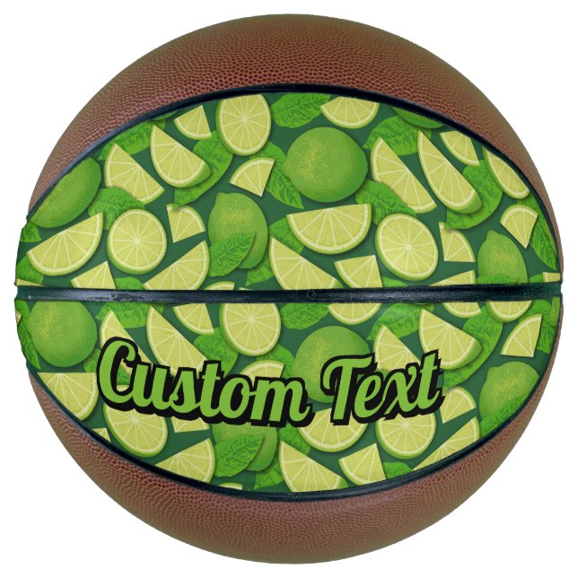 Lime Background Basketball (Front)