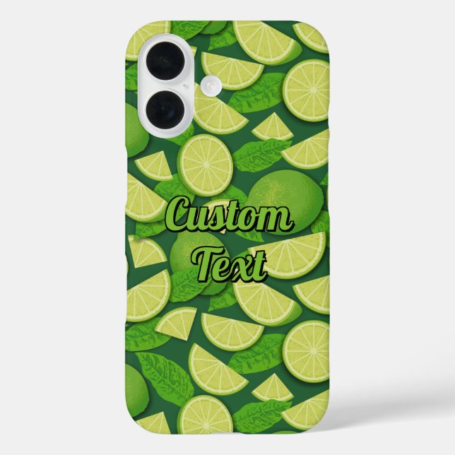 Lime Background Case-Mate iPhone Case (Back)
