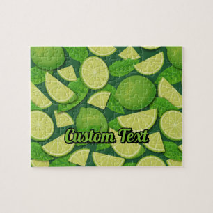 Lime Background Jigsaw Puzzle