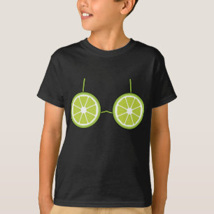 Lime Bra Costume Cute Easy Fruit Halloween Gift T-Shirt