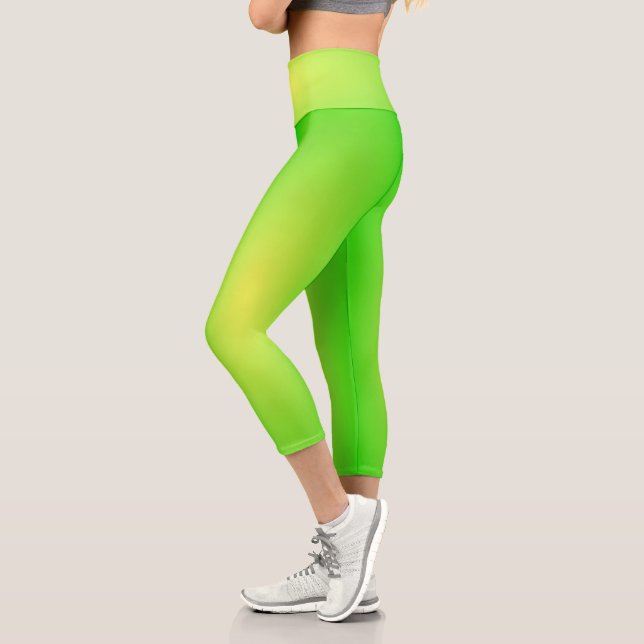 Lime Capri Leggings (Left)